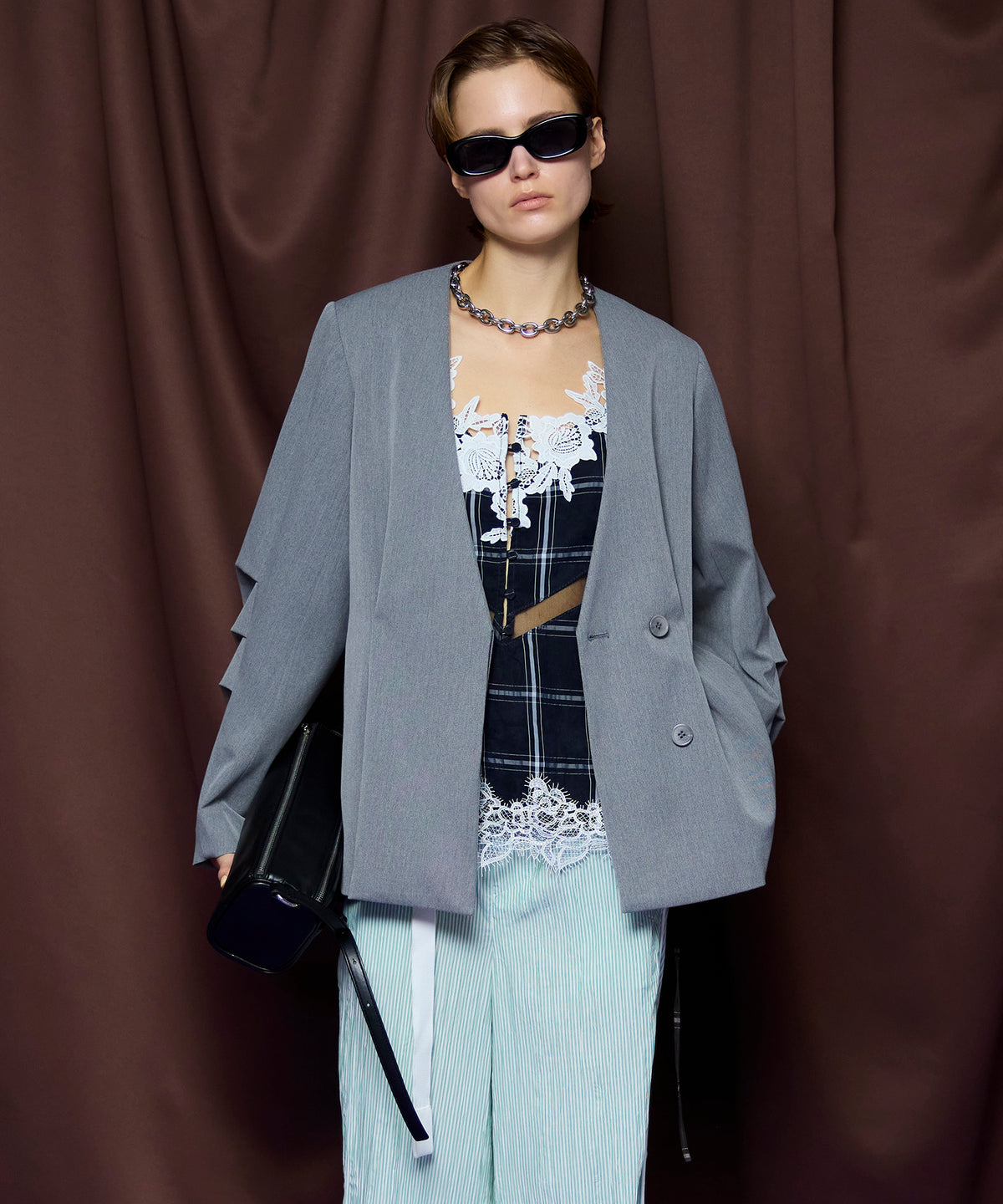 【26SPRING PRE-ORDER】Shaped Cocoon Sleeve Jacket