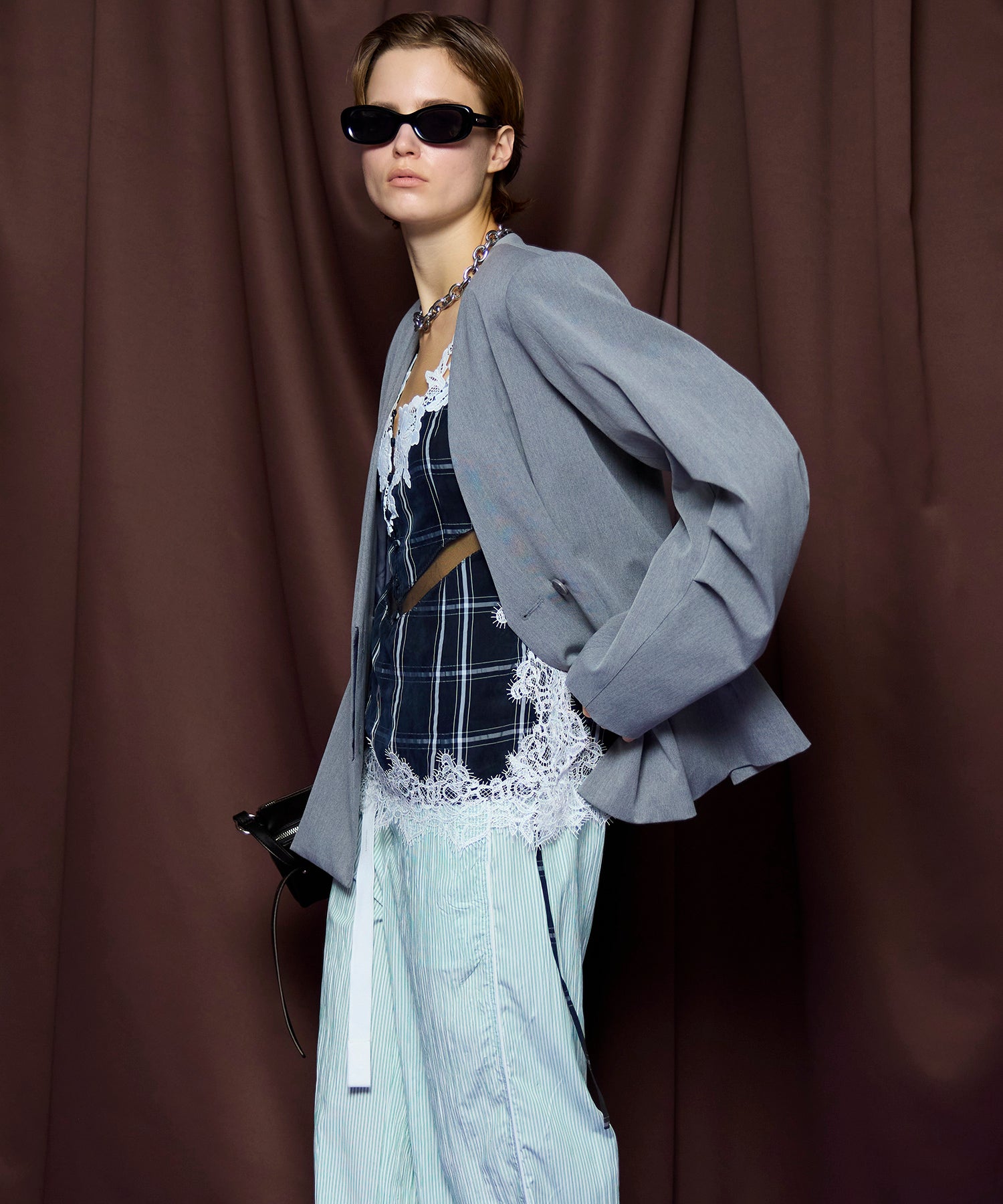 【26SPRING PRE-ORDER】Shaped Cocoon Sleeve Jacket