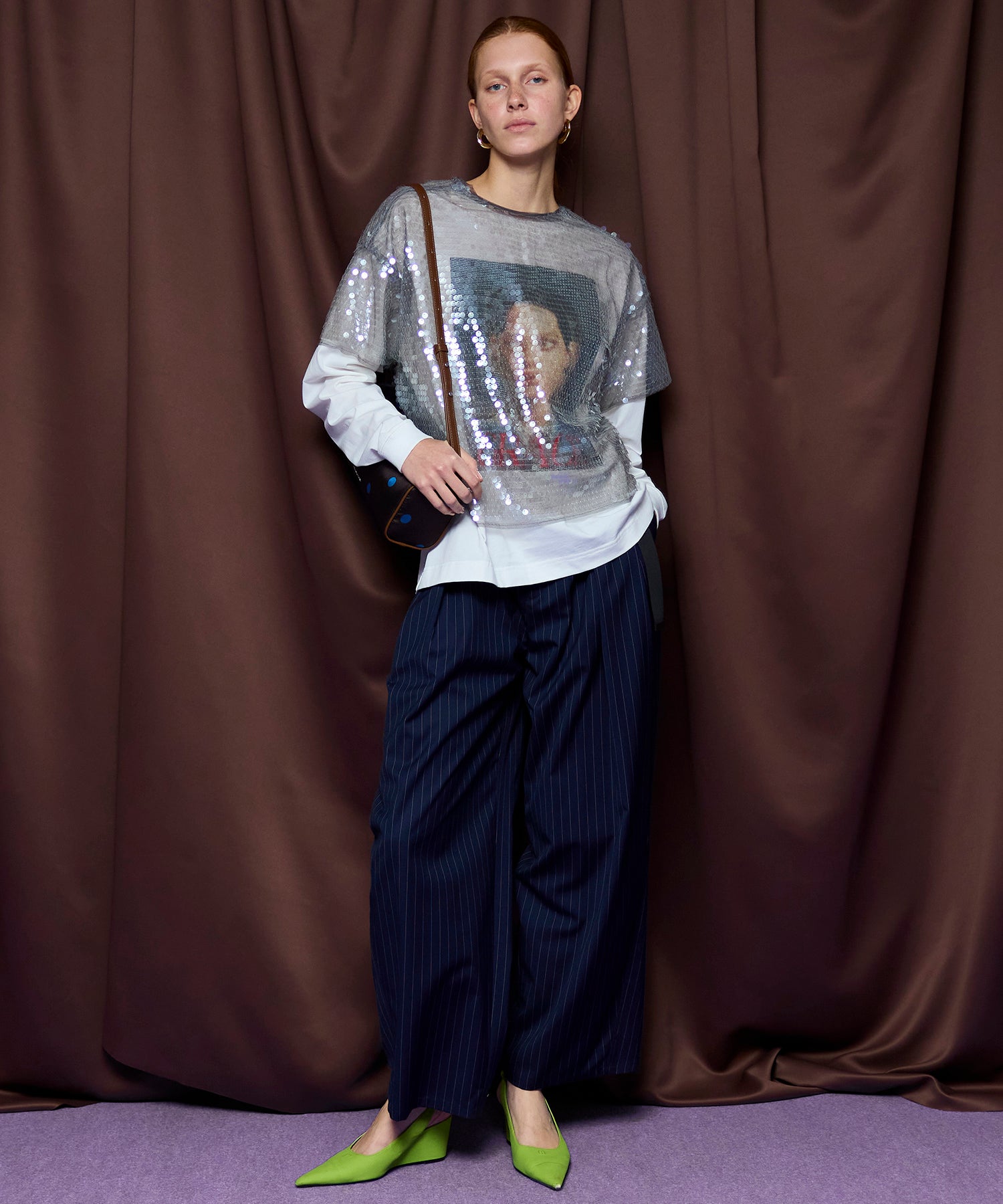 [26SPRING PRE-ORDER]Tunnel Loop Belt Set Pants