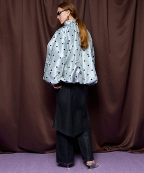 【26SPRING PRE-ORDER】Dot Voluminous Balloon Blouson