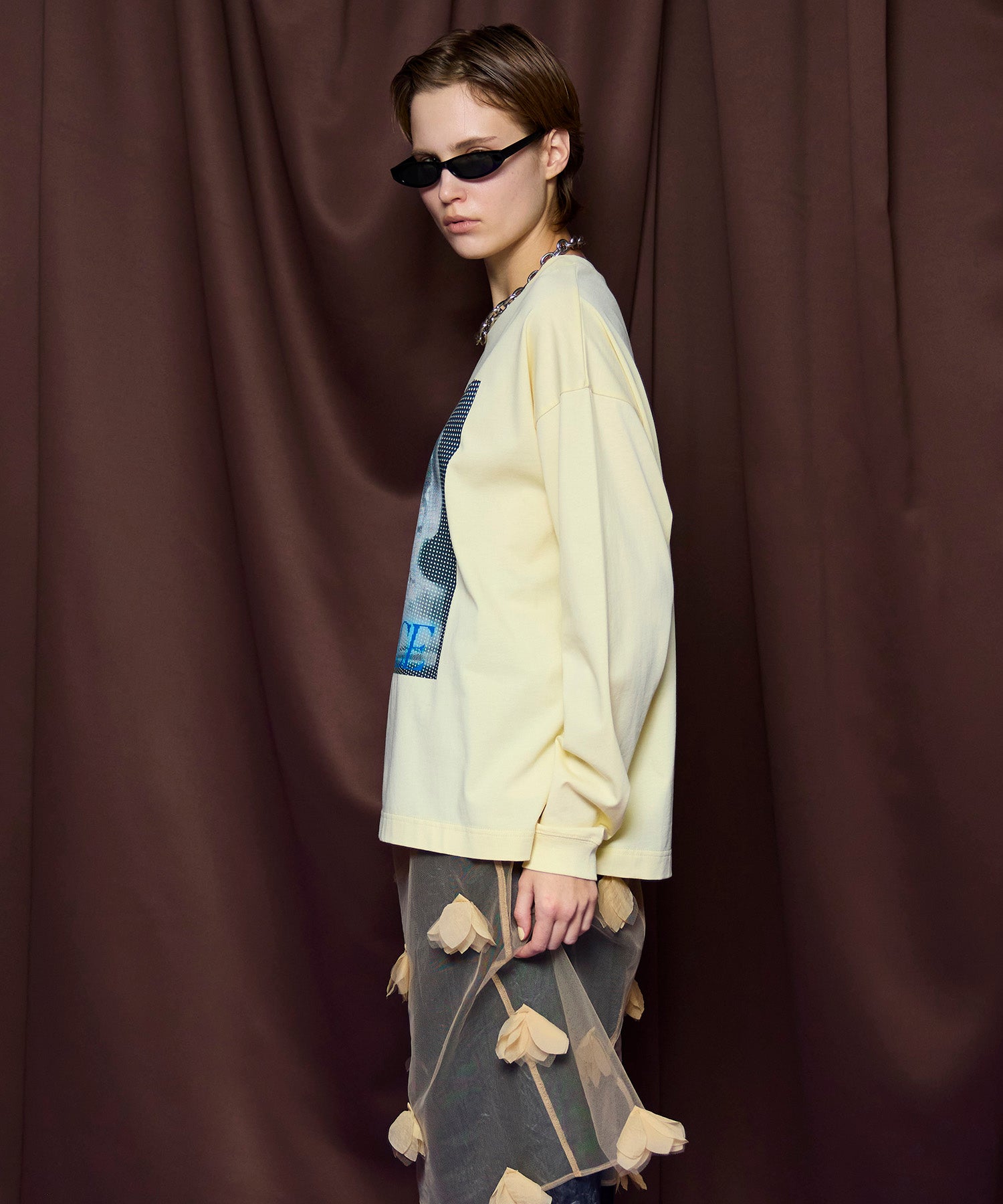 【26SPRING PRE-ORDER】GRACE Print Long Sleeve Tee