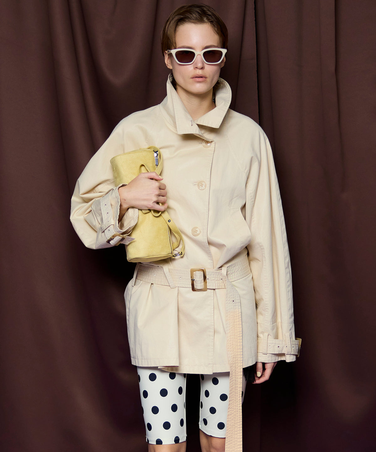 【26SPRING PRE-ORDER】Short Trench Coat