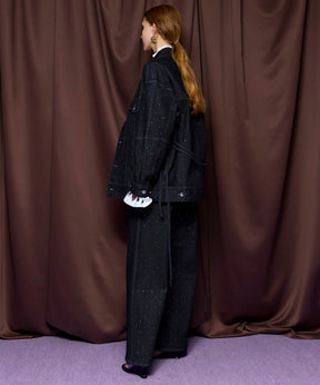 [26SPRING PRE-ORDER] 2WAY 오버스톤 데님 자켓