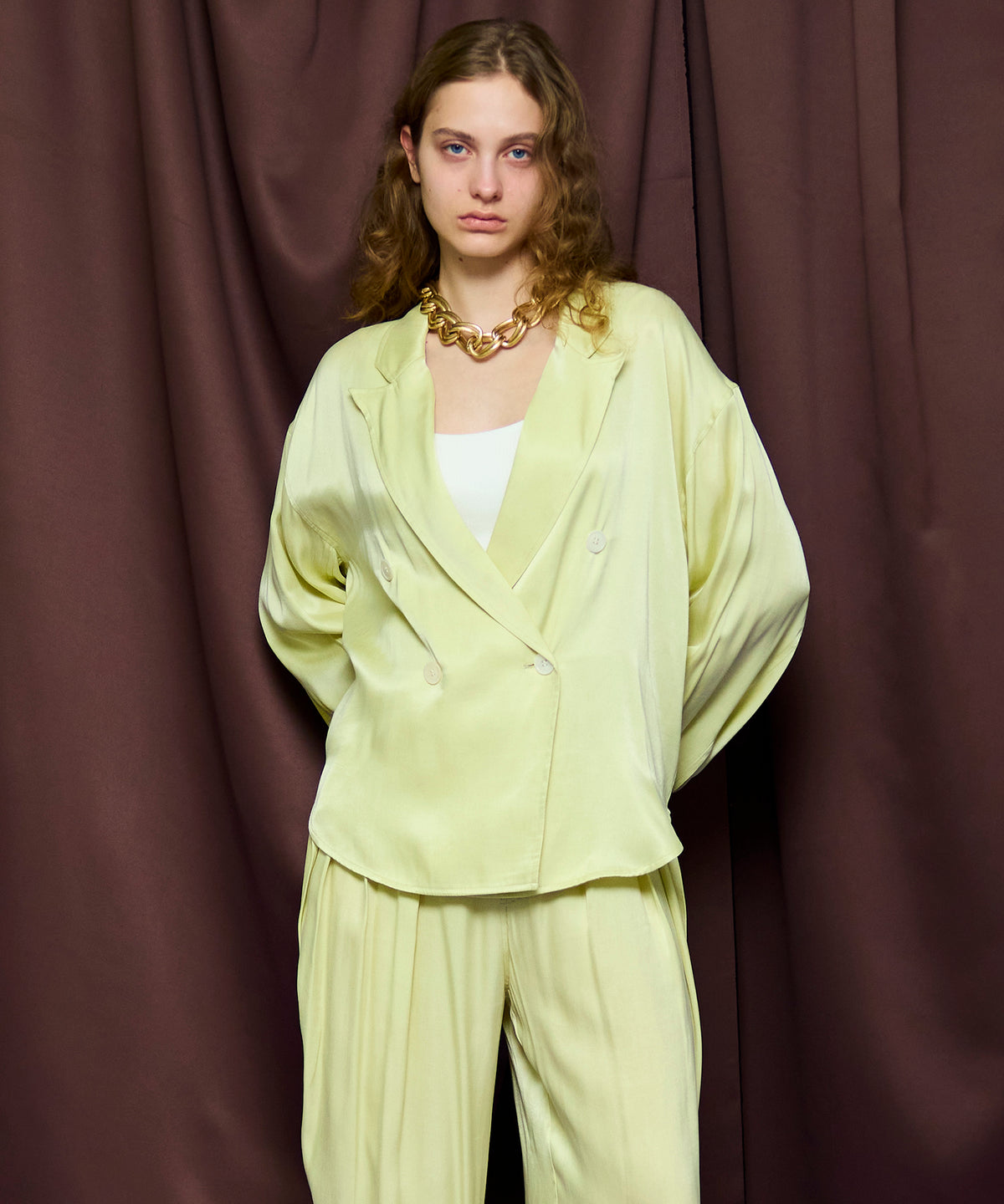 【26SPRING PRE-ORDER】Jacket-Like Loose Shirt