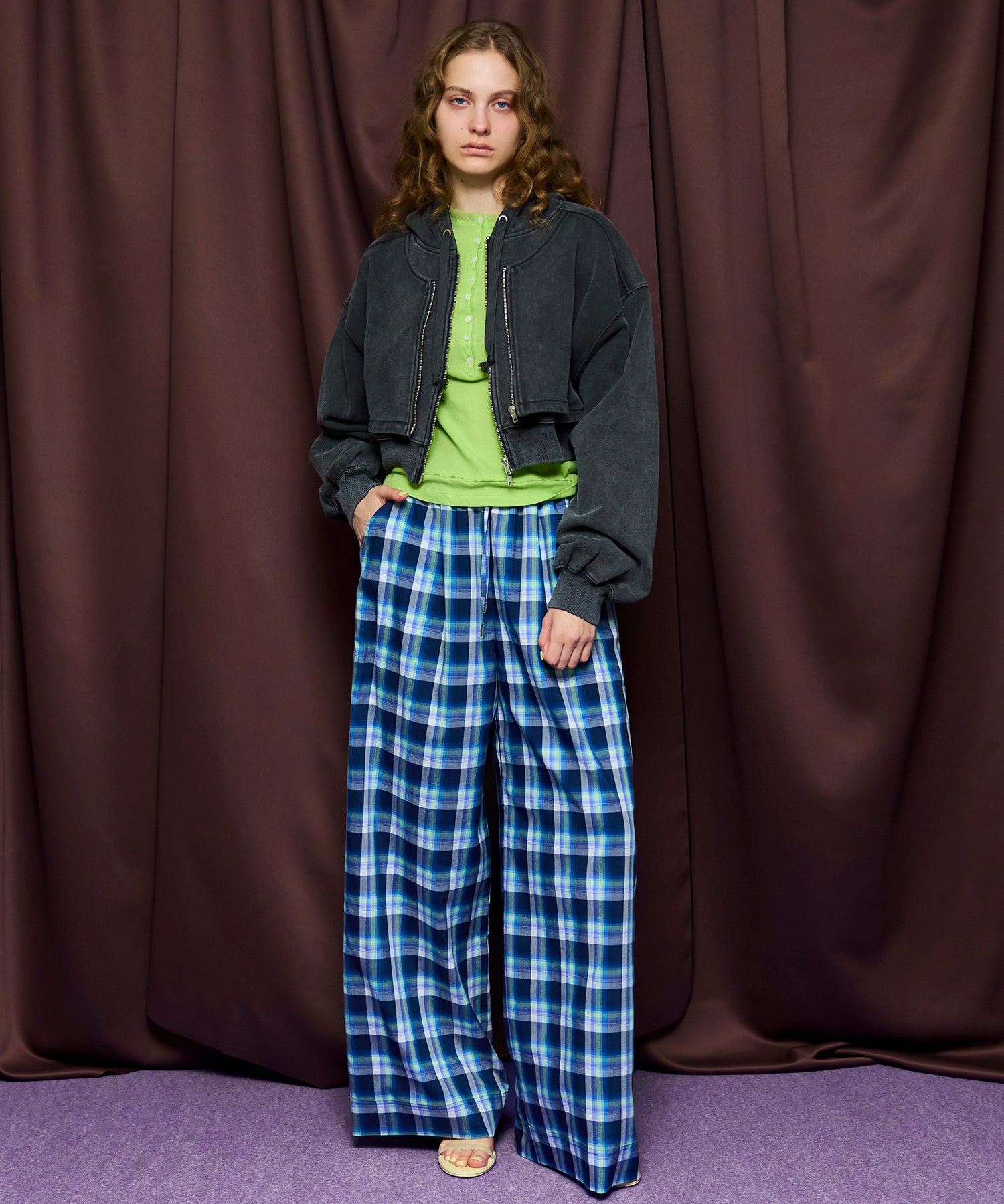 【26SPRING PRE-ORDER】Multi-Color Easy Check Pants