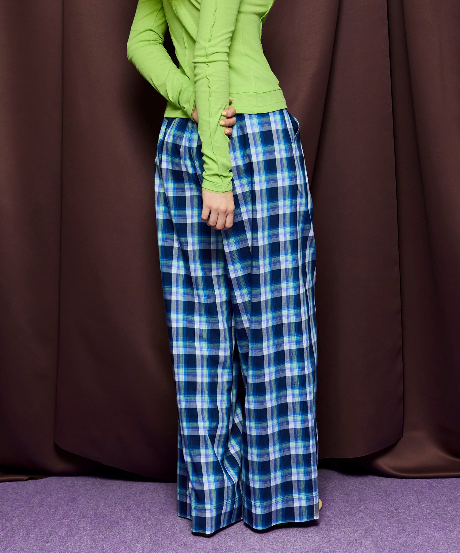 【26SPRING PRE-ORDER】Multi-Color Easy Check Pants