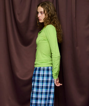 【26SPRING PRE-ORDER】Henley Neck Top