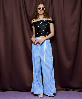 【26SPRING PRE-ORDER】Twist Off-Shoulder Blouse