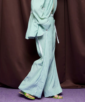 [26SPRING PRE-ORDER] 벨티드 파자마 팬츠