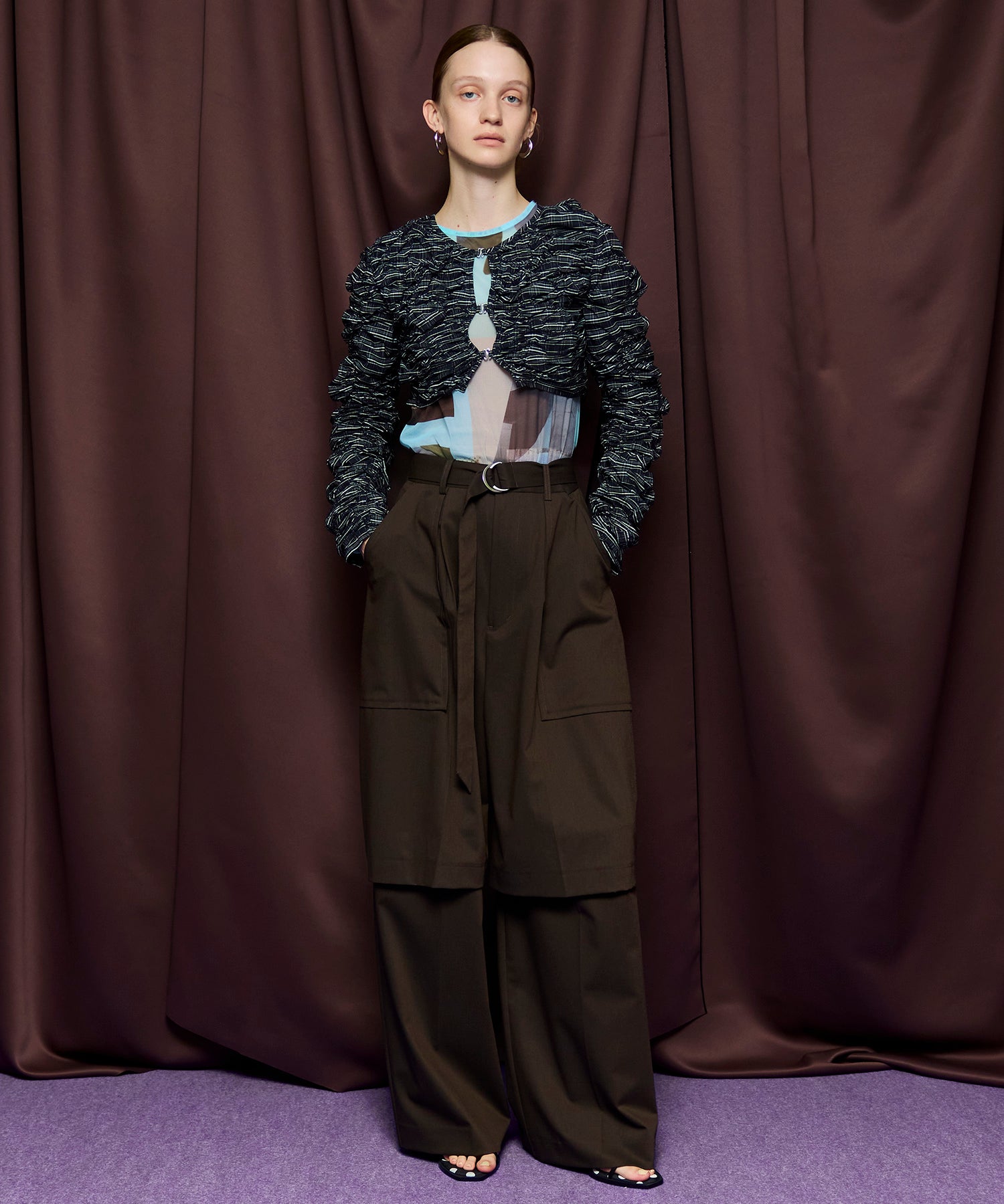 【26SPRING PRE-ORDER】Slice Knee Work Pants