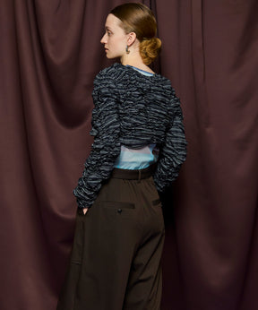 【26SPRING PRE-ORDER】Random Charring Bolero