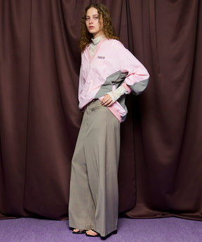 【26SPRING PRE-ORDER】Striped Print V-Neck Tops