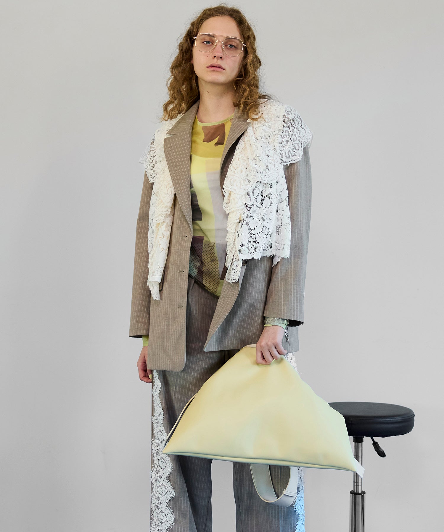 【26SPRING PRE-ORDER】Lace Vest Single Jacket