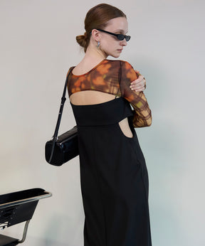 【26SPRING PRE-ORDER】Bolero Set Flower Print Dress