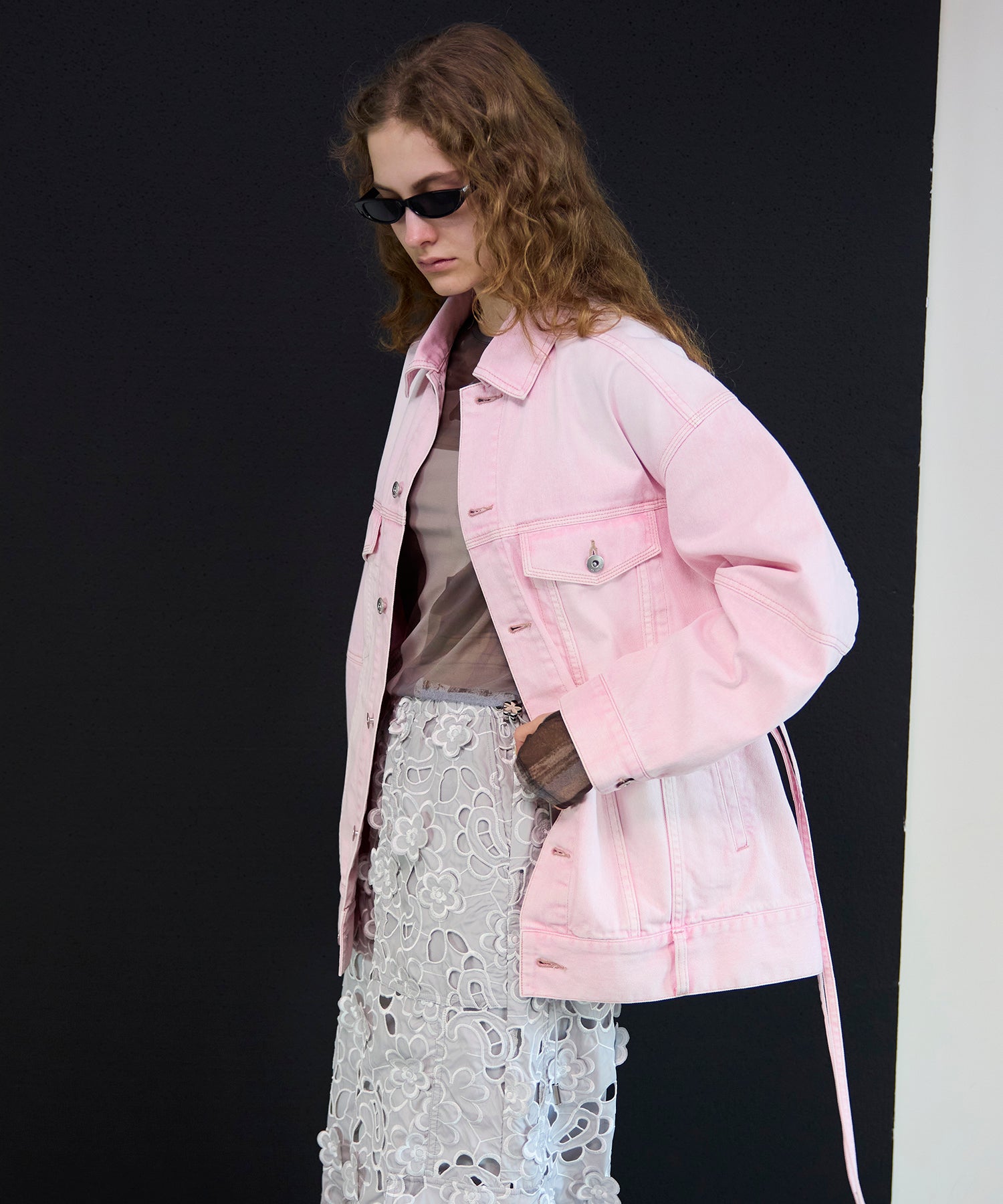 【26SPRING PRE-ORDER】2WAY Over Denim Jacket