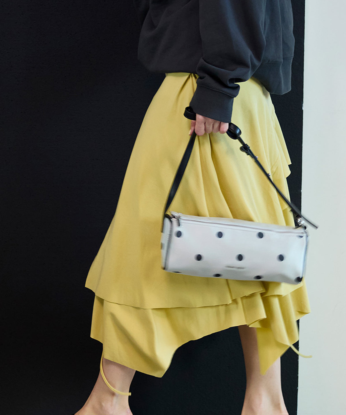 Dot Narrow Double Zip Boston