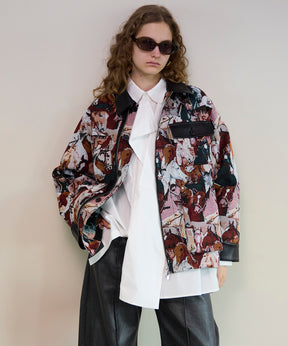 【26SPRING PRE-ORDER】Asymmetrical drape shirt