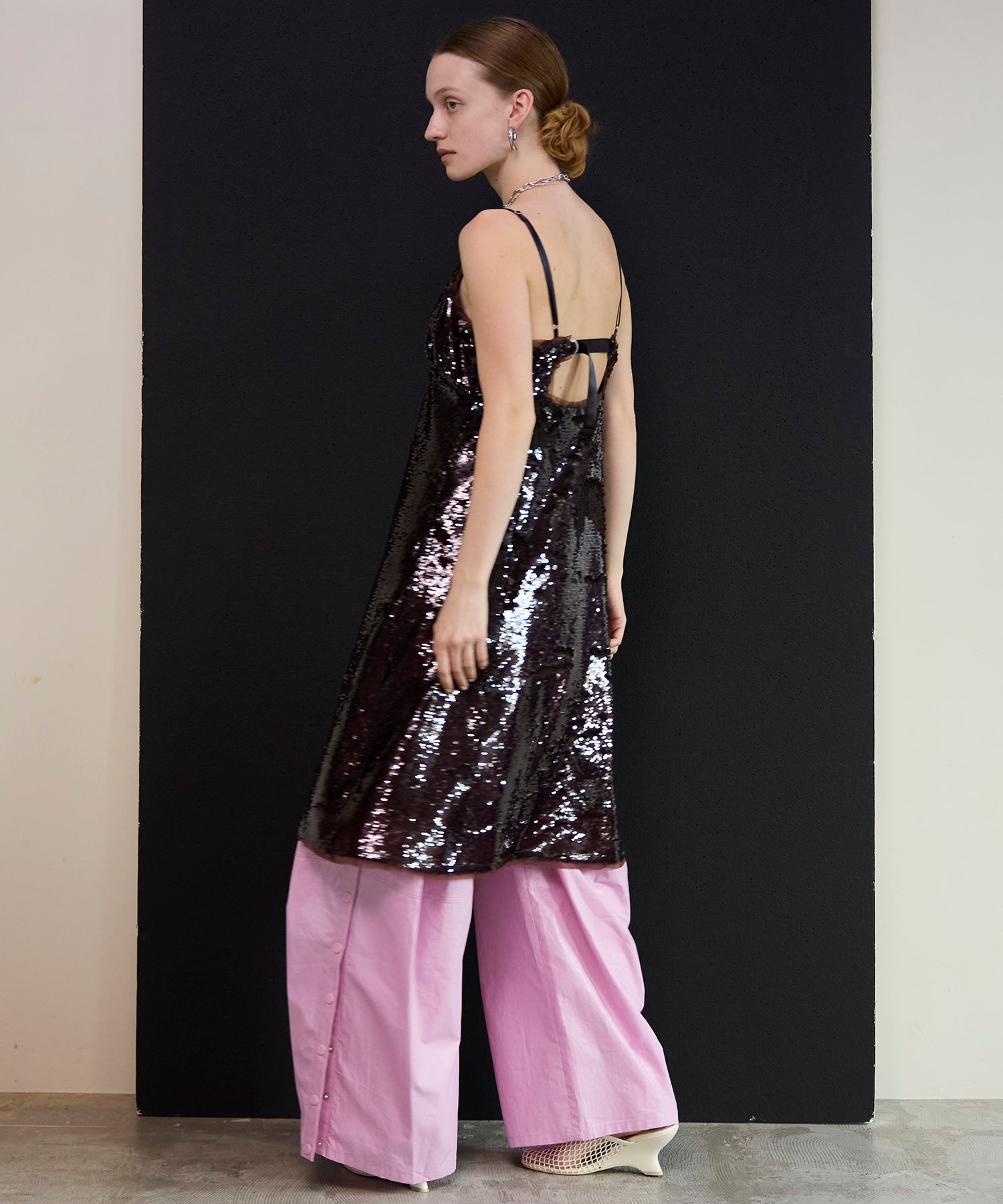 【26SPRING PRE-ORDER】Sequin Camisole One-Piece