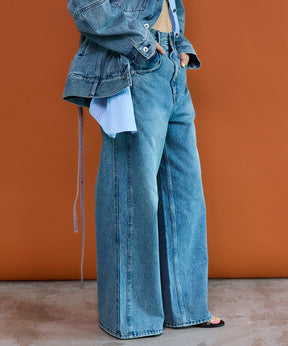 【26SPRING PRE-ORDER】Double Pocket Color Denim