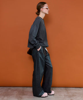 【26SPRING PRE-ORDER】Center Pin Tuck Denim Pants