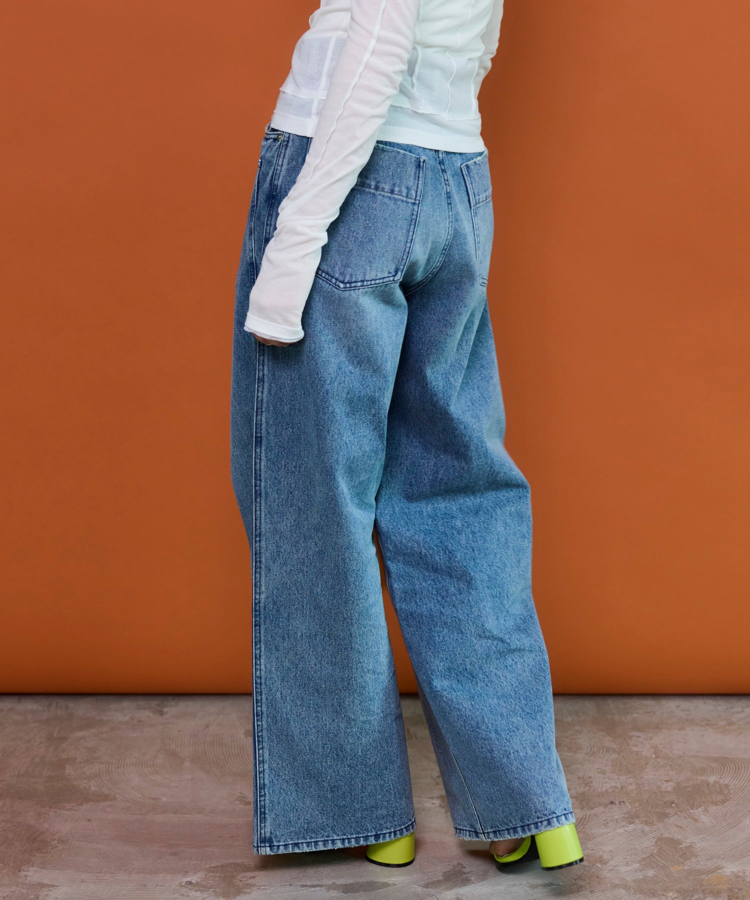 【26SPRING PRE-ORDER】Double Pocket Color Denim