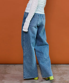 【26SPRING PRE-ORDER】Double Pocket Color Denim