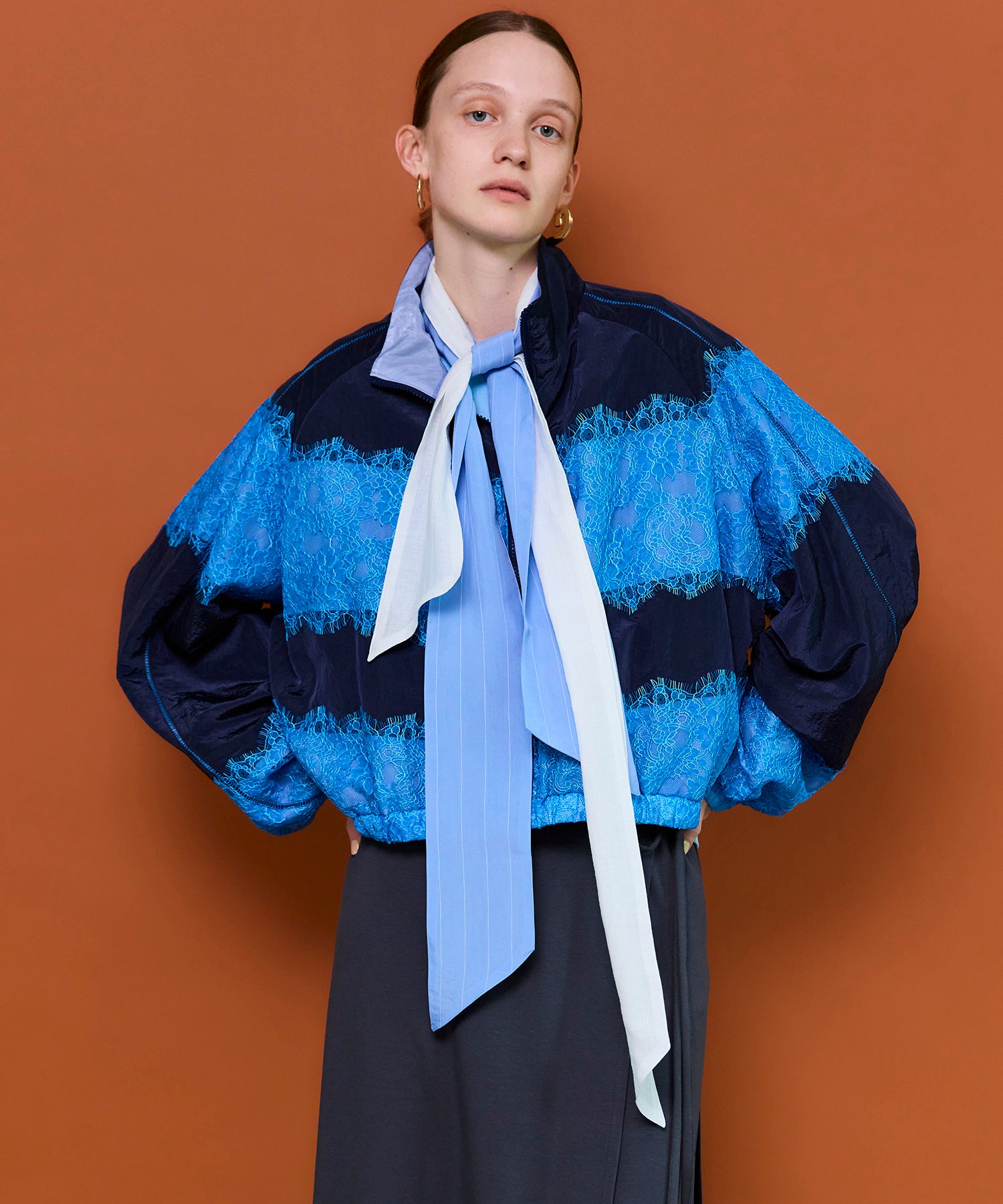 [26SPRING PRE-ORDER] 2WAY 레이스 블라우스