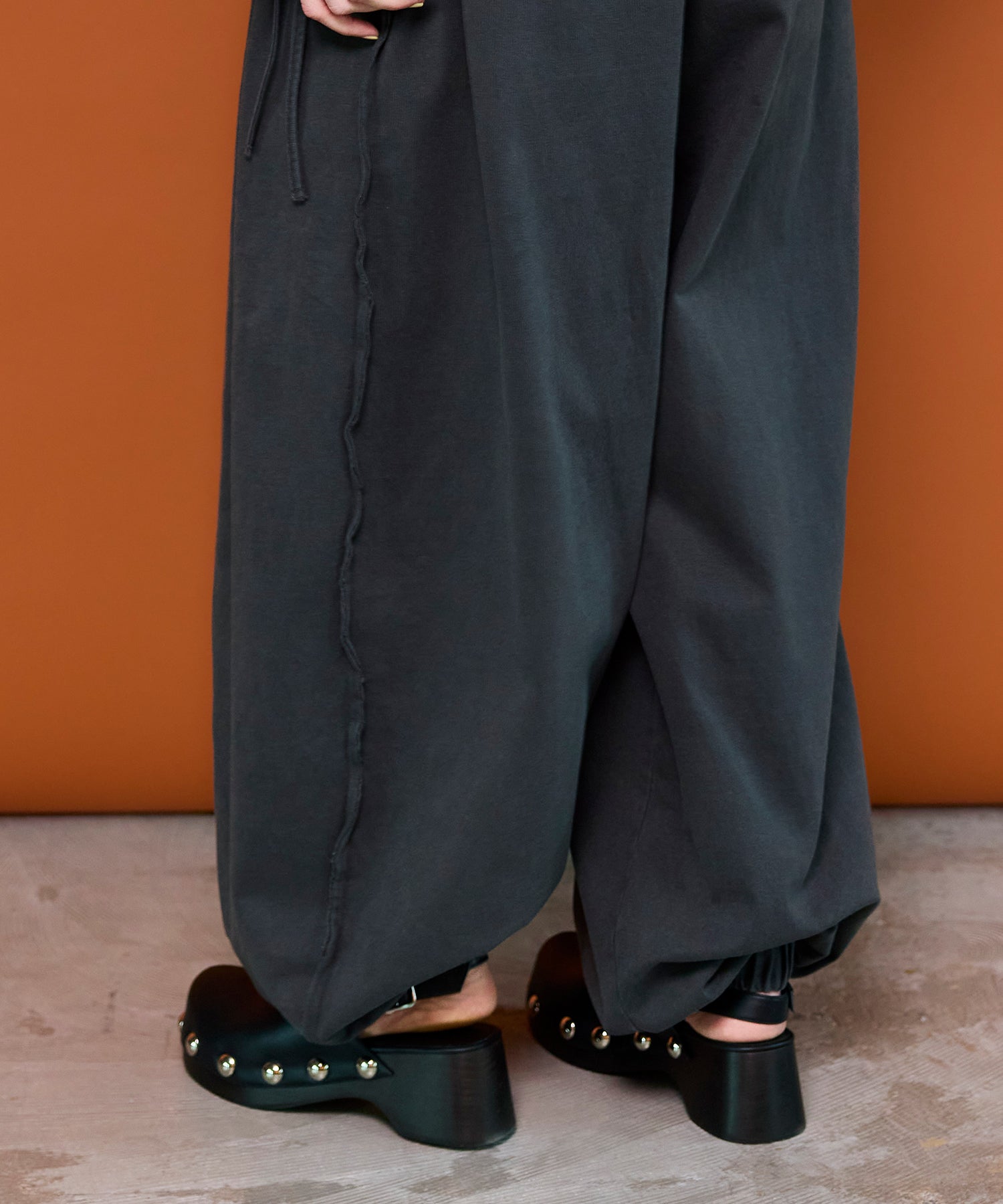 Volume Studded Wood Clogs