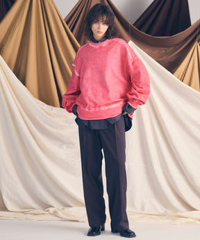 4 색 샹 브레이 씻을 수있는 양모 프라임-오버 일반 칼라 셔츠