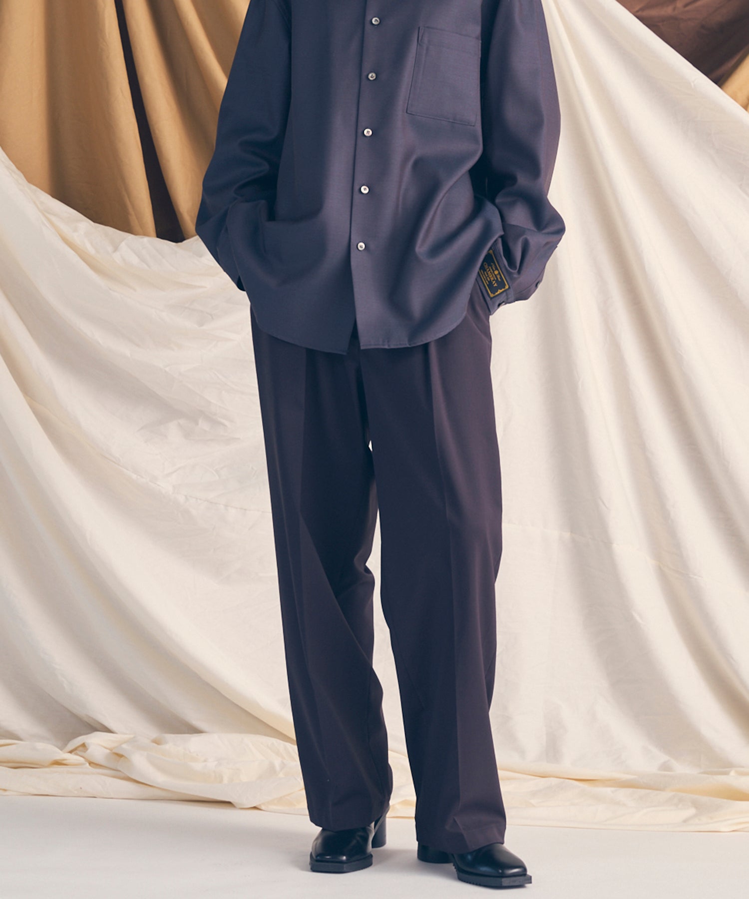 울 믹스 스무드 프라임 넓은 1짜리 넓은 바지