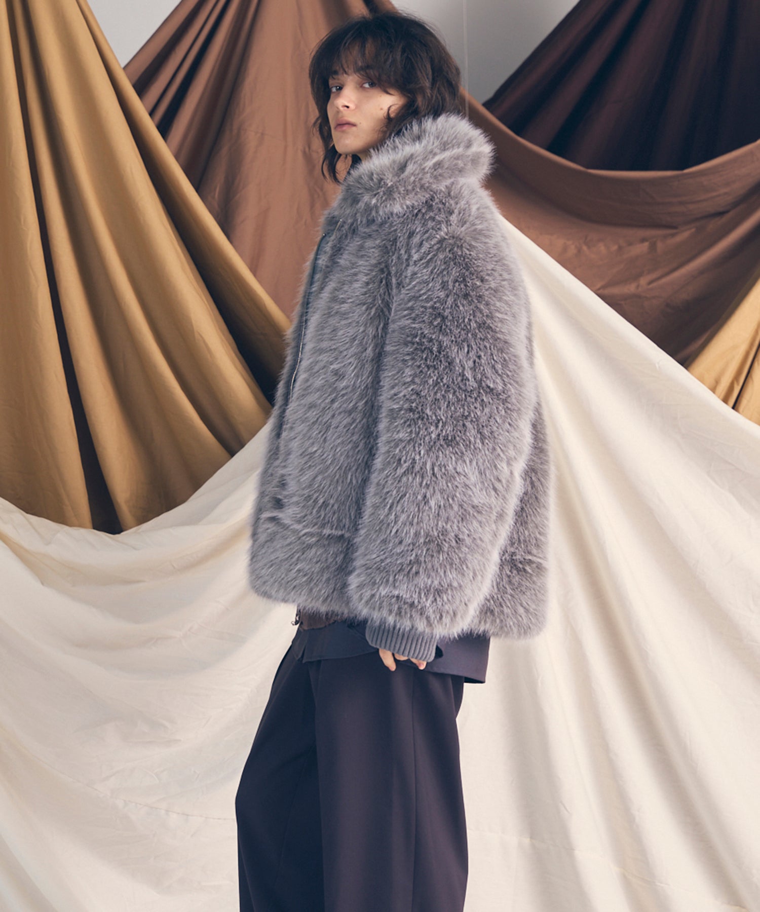 [25AW PRE-ORDER] Luxury Volume Prime-Over Blouson