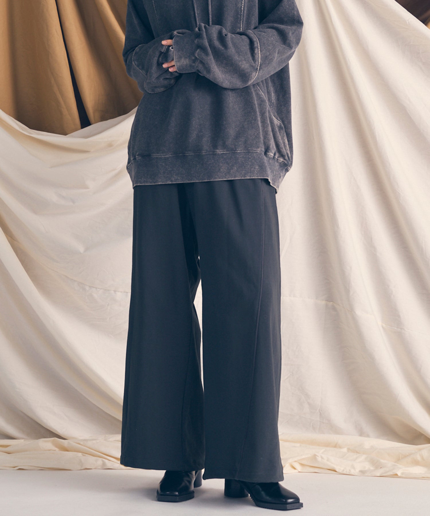 [25AW PRE-ORDER] Cashmere Cotton Wide Sweatpants