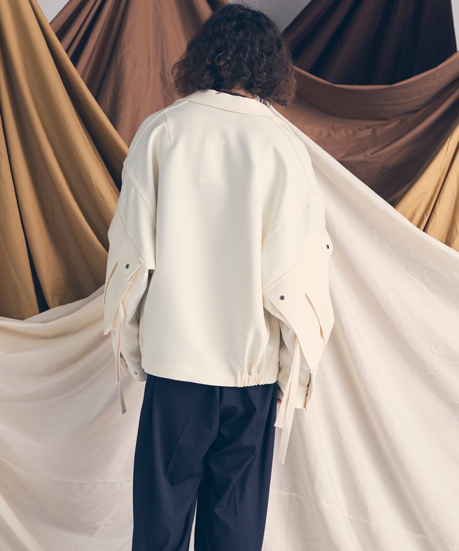 Prime-Over Cargo Big Poket Shirt Blouson