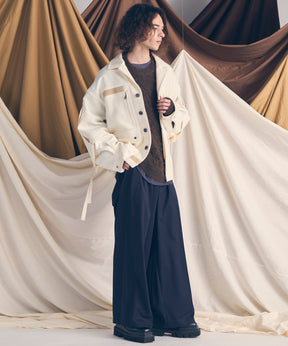 [25AW PRE-ORDER] Fade Yarn Prime-Over Full Zip Knit