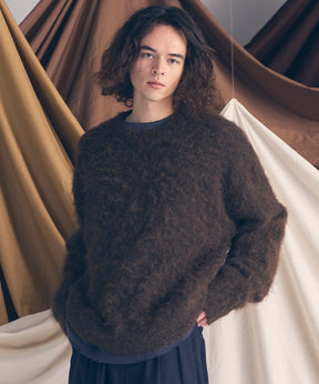 [25AW PRE-ORDER] Fade Yarn Prime-Over Full Zip Knit