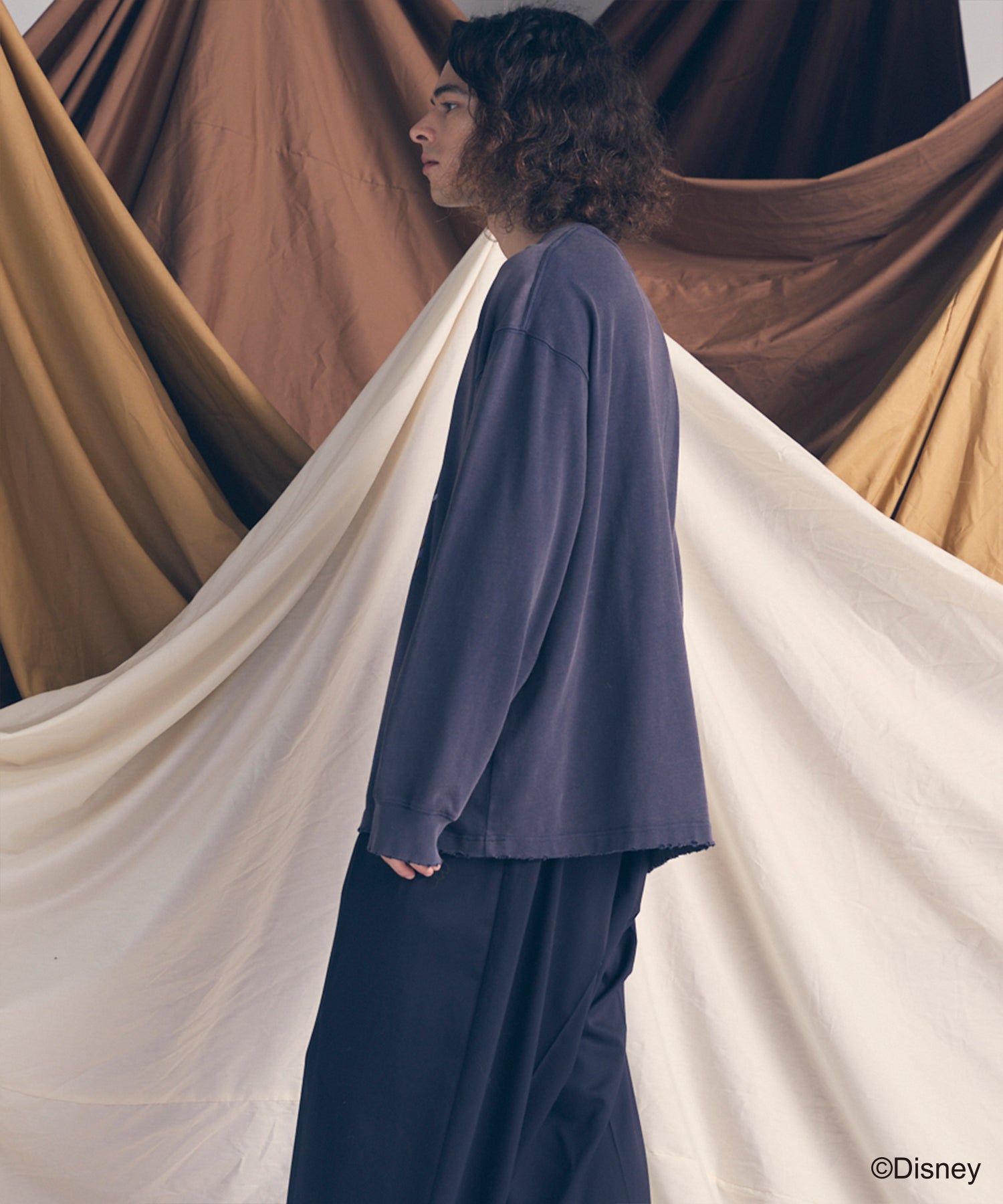 【MOVIE SERIES】「FANTASIA」-  BROOM - Prime-Over Crew Neck  Long Sleeve T-Shirt