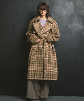 울 믹스 부드러운 연속 견인짜리 넓은 바지