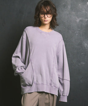 Prime-Over Crew Neck Long Sleeve Waffle T-Shirt