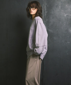 Prime-Over Crew Neck Long Sleeve Waffle T-Shirt