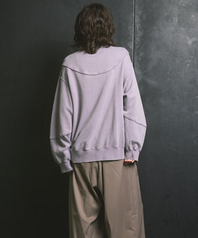 Prime-Over Crew Neck Long Sleeve Waffle T-Shirt