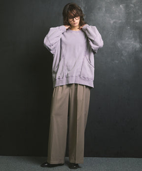 Prime-Over Crew Neck Long Sleeve Waffle T-Shirt