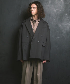 Wool Mix Prime-Over Double Tailored Jacket