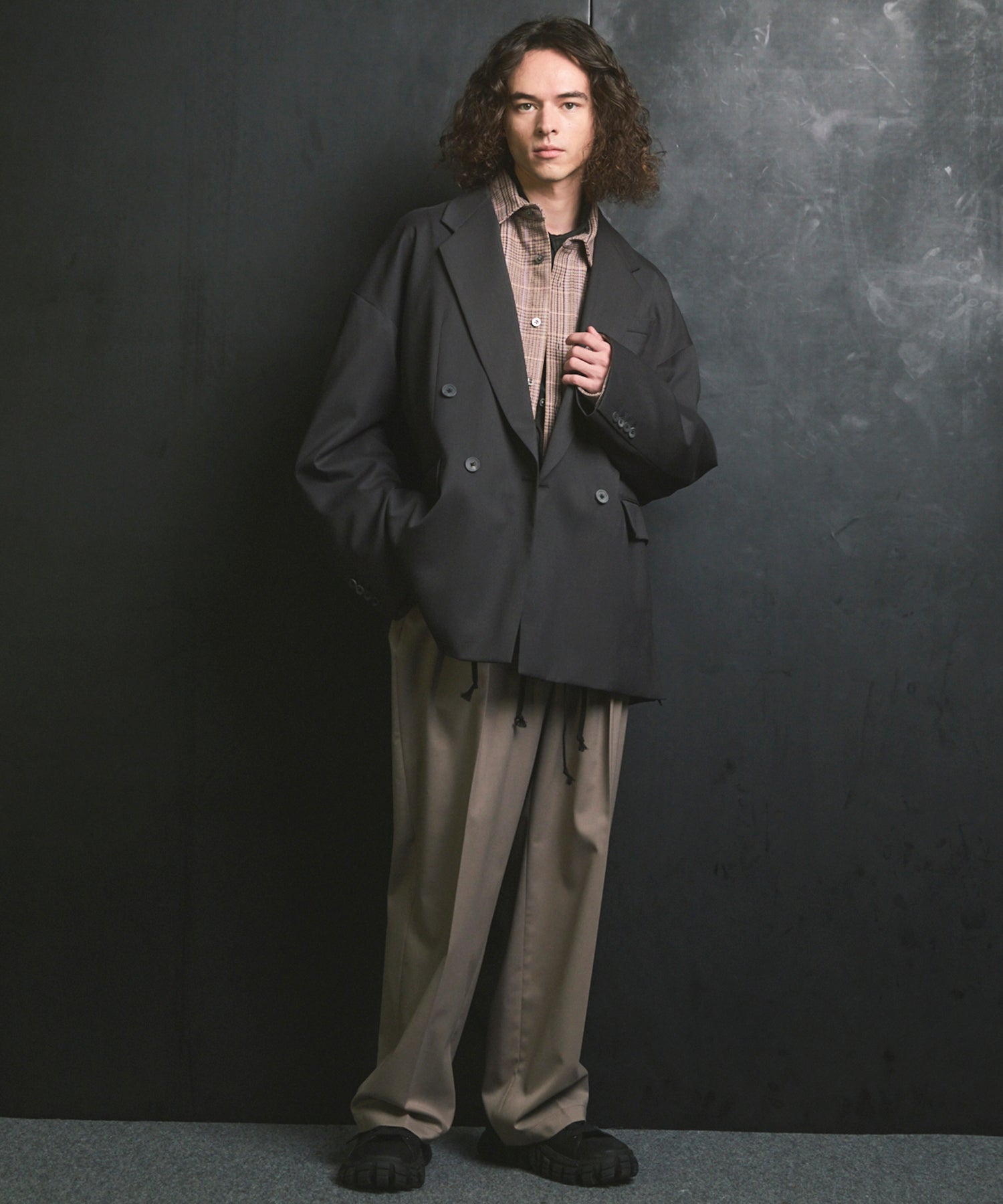 울 믹스 스무드 프라임 넓은 1짜리 넓은 바지