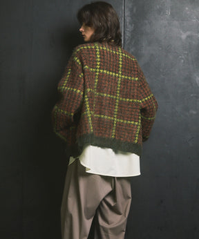 Gradation Short Length Prime-Over V-Neck Knit Pullover