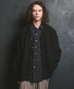 [25AW PRE-ORDER] Fade Yarn Prime-Over Full Zip Knit