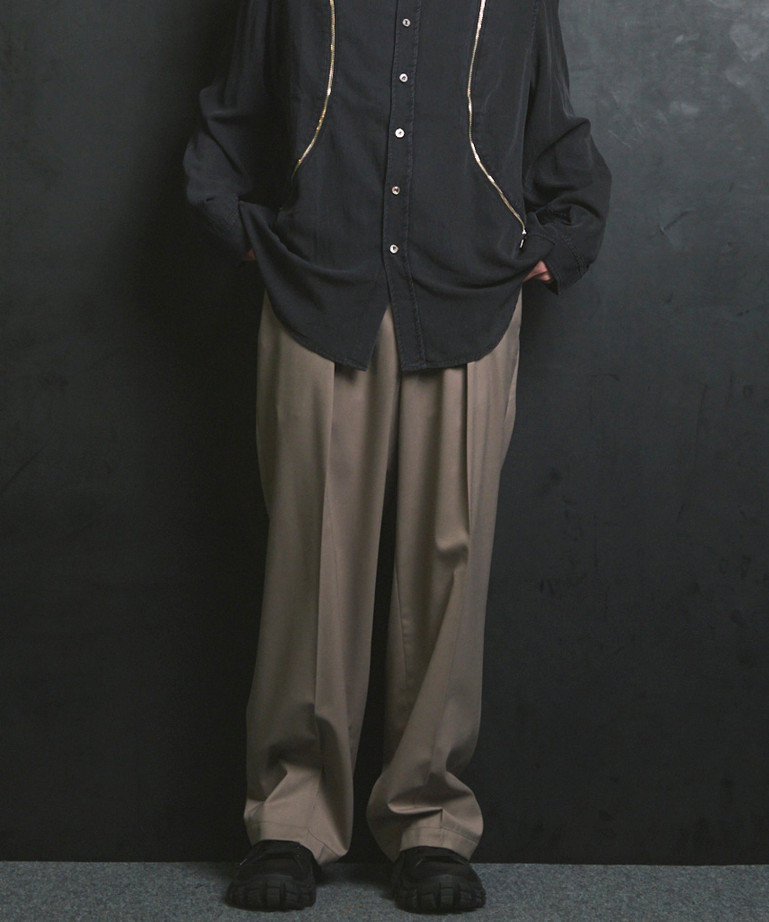 울 믹스 스무드 프라임 넓은 1짜리 넓은 바지