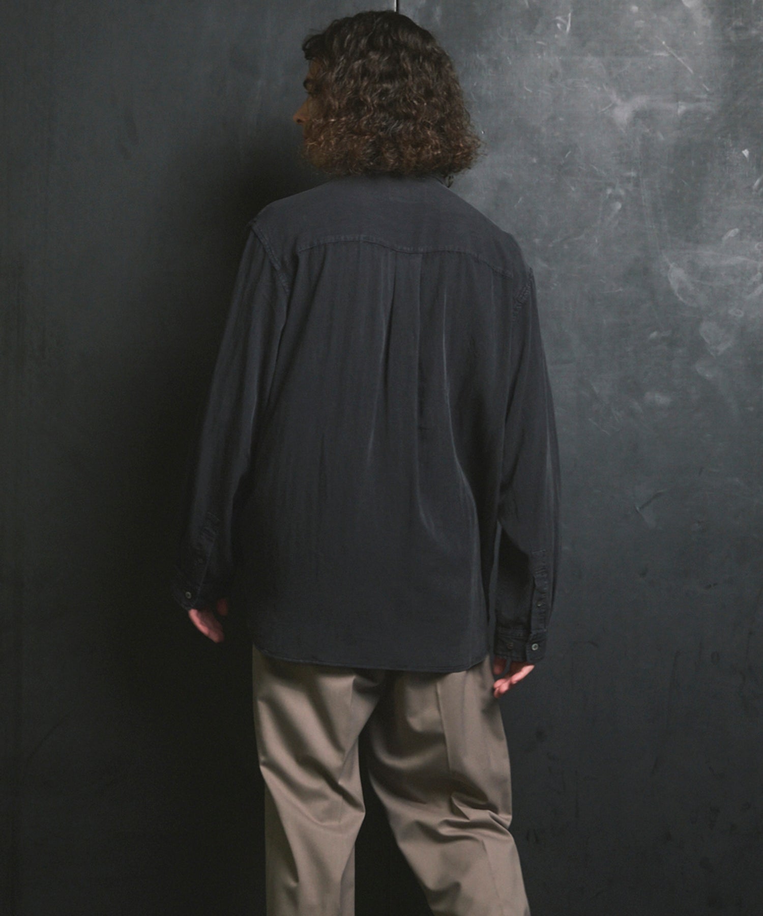 [25AW PRE-ORDER] Prime-Over Curved Zip Regular Collar Shirt