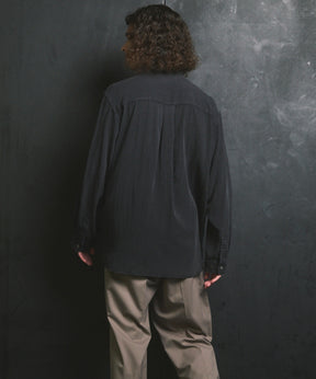 [25AW PRE-ORDER] Prime-Over Curved Zip Regular Collar Shirt