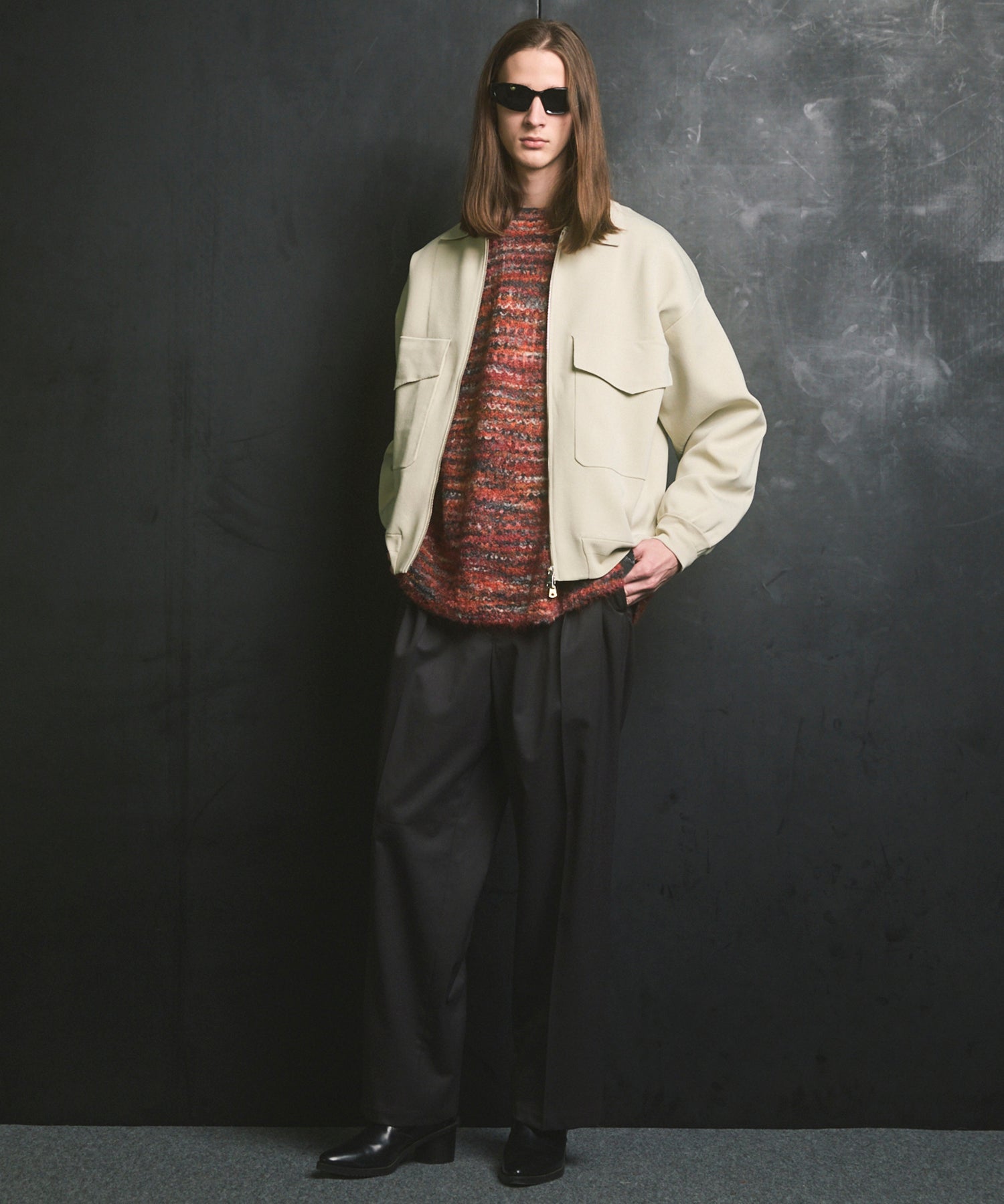 [25AW PRE-ORDER] Italian Imported Yarn Prime-Over Crew Neck Pullover Knit