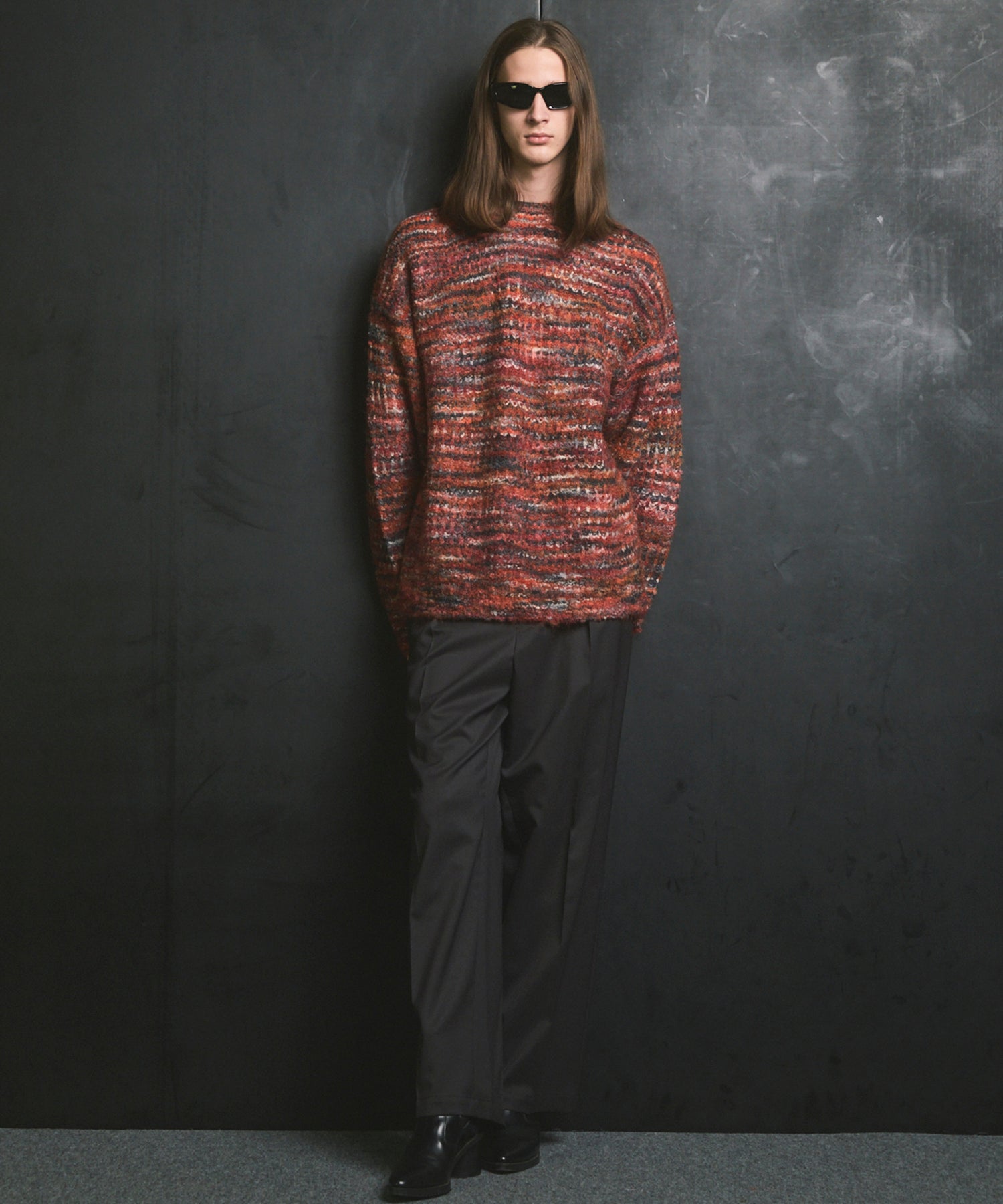 [25AW PRE-ORDER] Italian Imported Yarn Prime-Over Crew Neck Pullover Knit